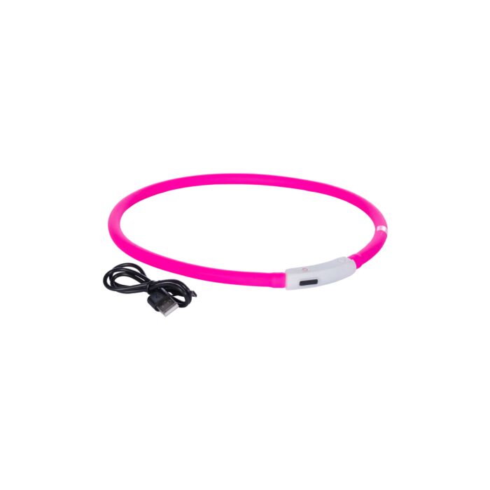HKM Leuchthalsband für Hunde -LED-