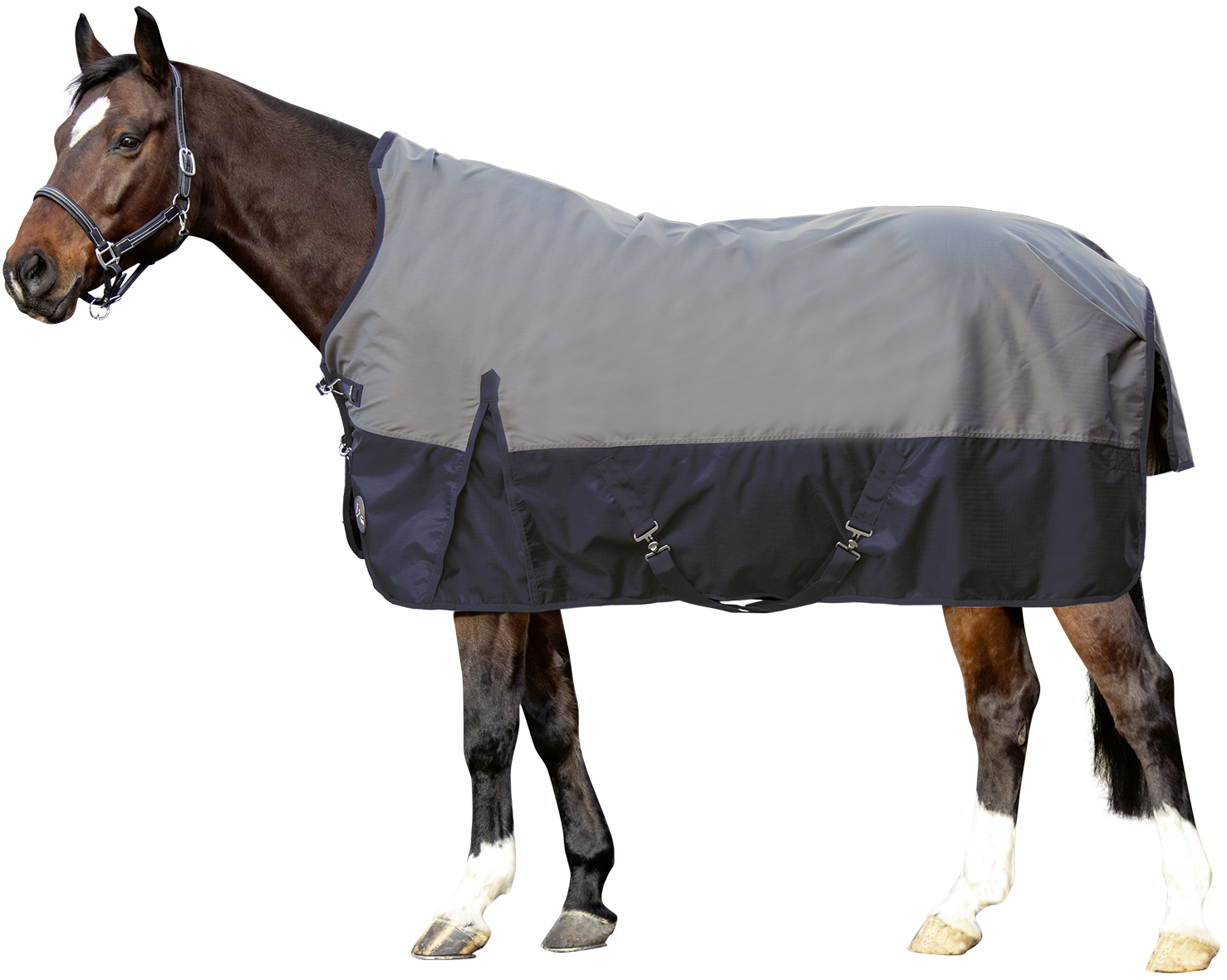HKM Highneckdecke "Louisville", 1680D mit Polarfleecefütterung