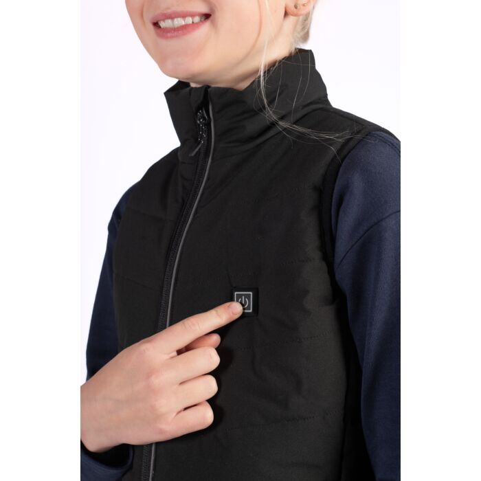 HKM Kinder-Heizweste "Cuddle" Style ,schwarz