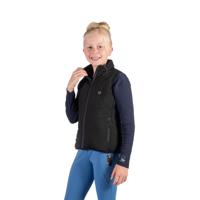 HKM Kinder-Heizweste "Cuddle" Style ,schwarz