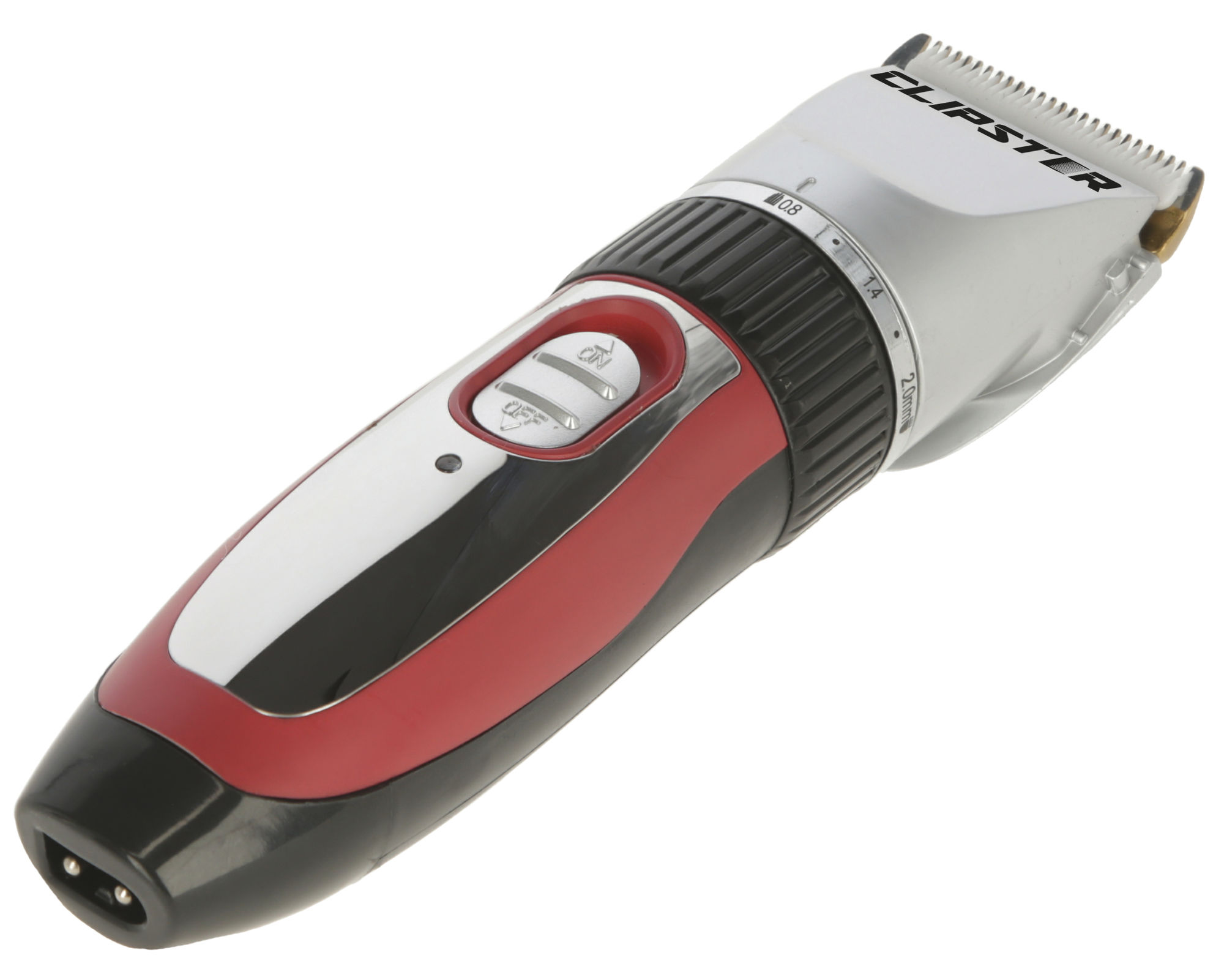 Clipster Akku-Schermaschine Sonic, inkl. Zubehör, rot/schwarz