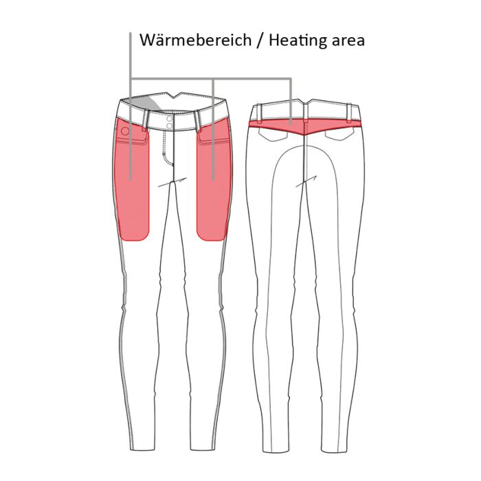 HKM Heizhose Heizreithose "Keep Warm" Reithose - Innovative Wärmehaltung für maximalen Komfort