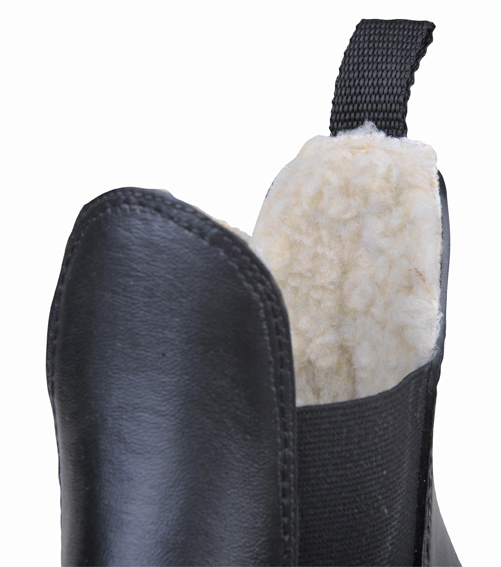 Jodhpurgummistiefel "soft/weit", schwarz,35 sale