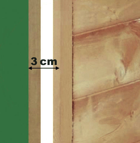 Kerbl Nagerhaus "Tyrol Alpin", Kleintierstall, 119 x 100 x 119 cm, Holz