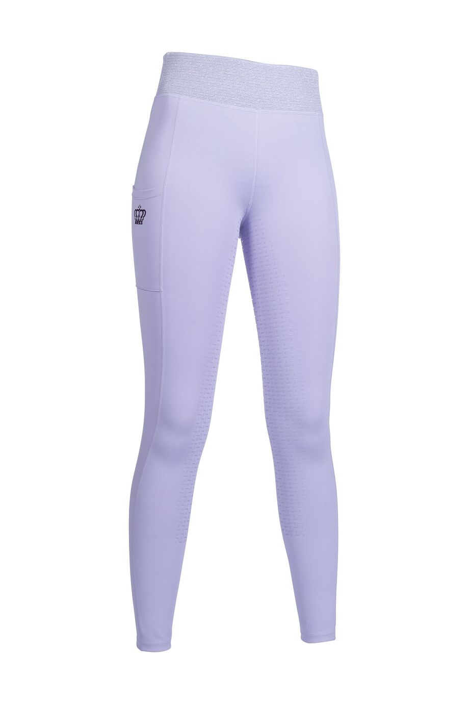 HKM Reitleggings "Lavender Bay" Silikon-Vollbesatz,taupe,40/42,Sale