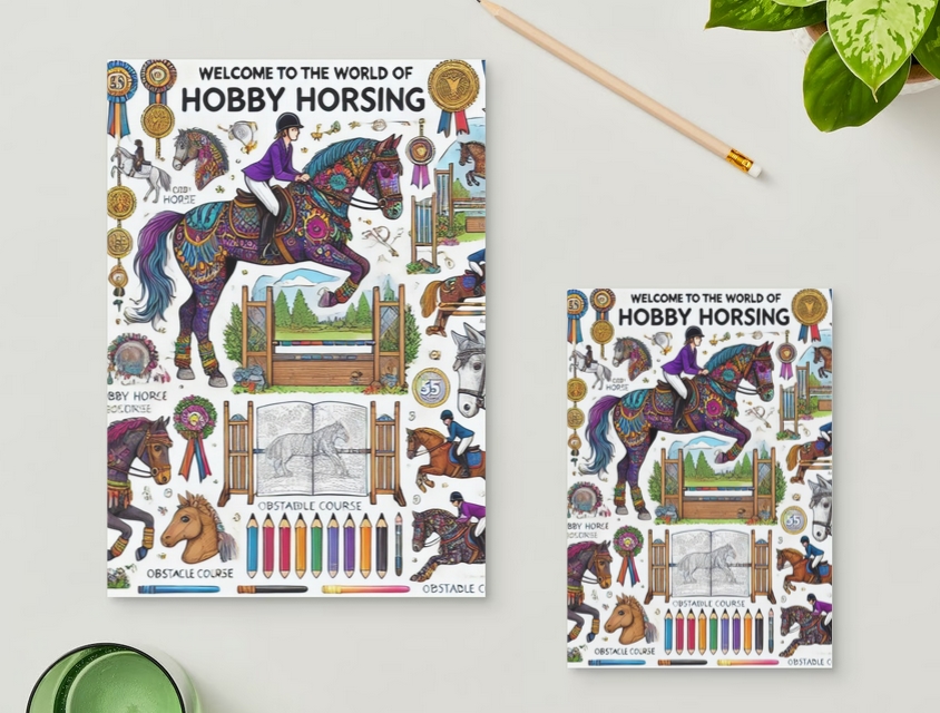 Das grosse Hobby Horsing Malbuch