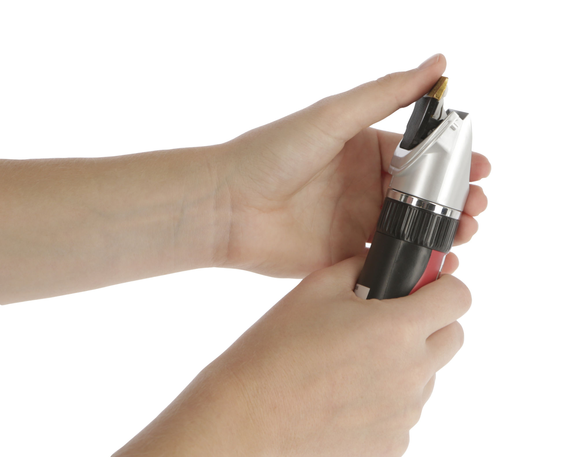 Clipster Akku-Schermaschine Sonic, inkl. Zubehör, rot/schwarz