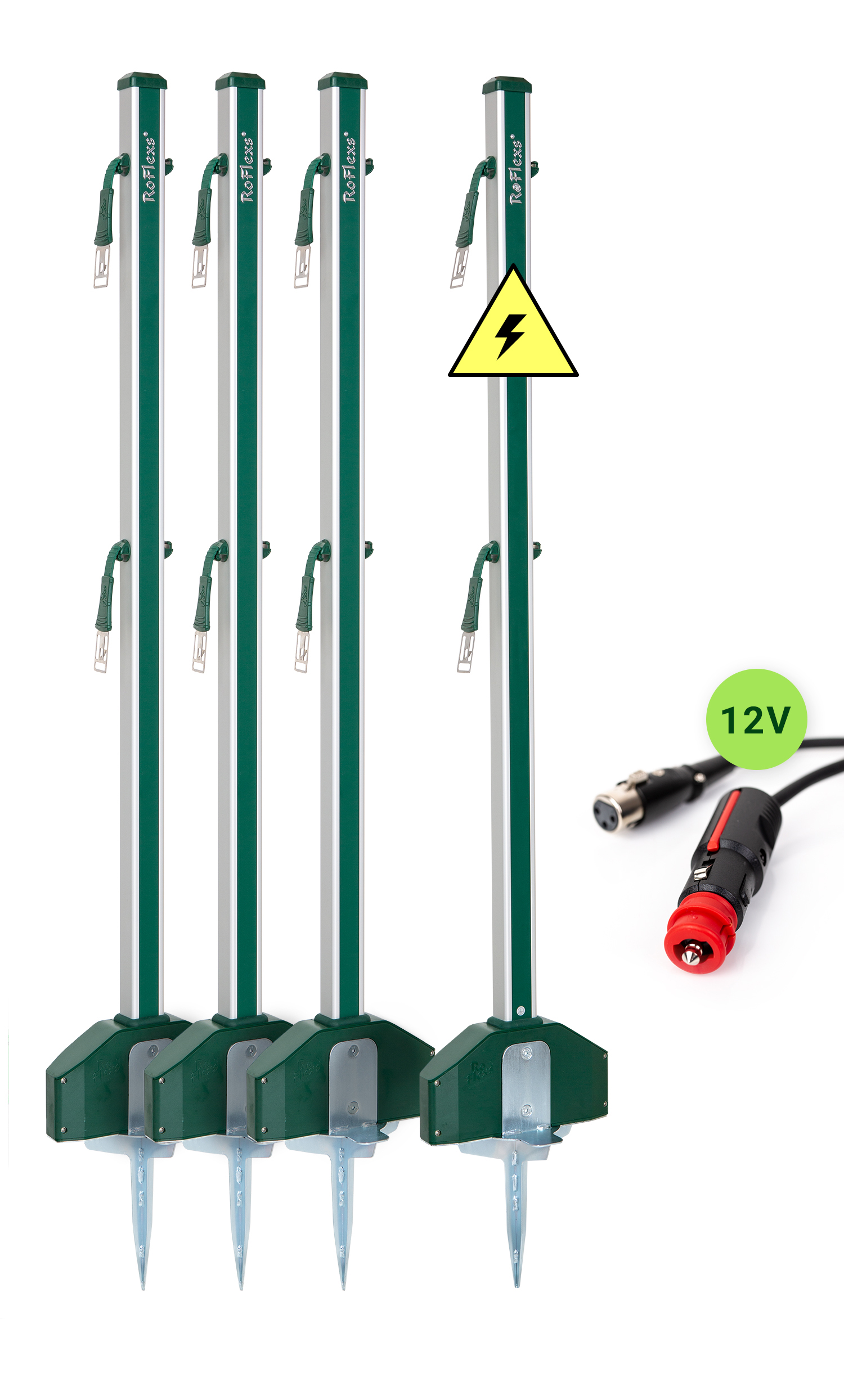 RoFlexs Premium E 160 Zaun Set KFZ