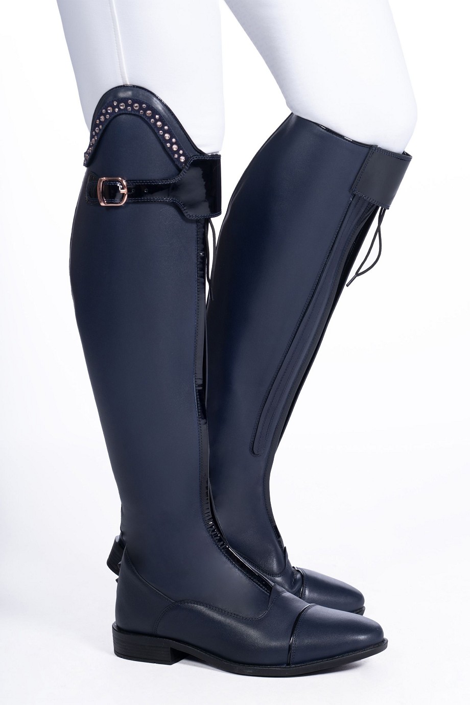 HKM Reitstiefel -Trinity- Standardlänge/-weite dunkelblau